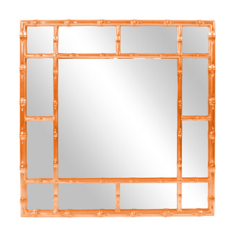 Bamboo Mirror in Glossy Orange (204|92120O)
