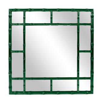 Bamboo Mirror in Glossy Hunter Green (204|92120HG)