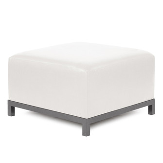 The Avanti Axis Replacement Slipcover for Ottoman in White (204|902-190)