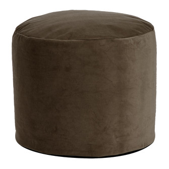 Tall Pouf Ottoman With Cover in Bella Chocolate (204|872-220)