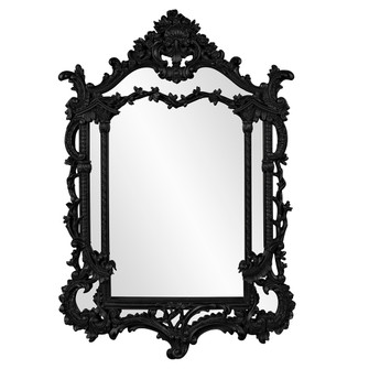 Arlington Mirror in Glossy Black (204|84001BL)