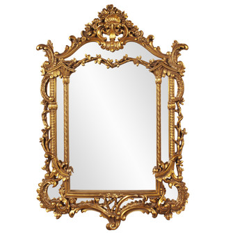 Arlington Gold Baroque Mirror in Antique Gold Leaf (204|84001)