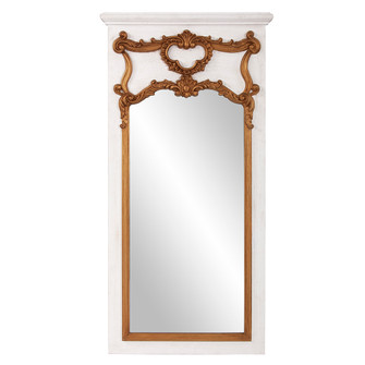 Herrington Mirror in White Wash w/ Antique Gold (204|56198)