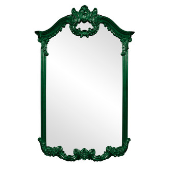 Roman Mirror in Glossy Hunter Green (204|56048HG)