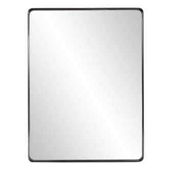 Steele Mirror in Brushed Black Stainless Steel (204|48102)