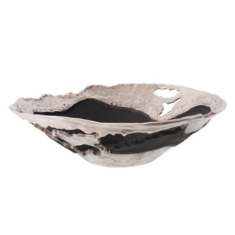 Flared Aluminum Bowl in Raw Silver (204|41037)