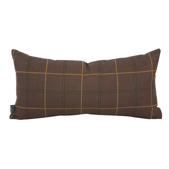 Kidney Pillow in Oxford Chocolate (204|4-1010F)