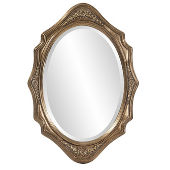 Trafalga Mirror in Silver Leaf (204|4053)