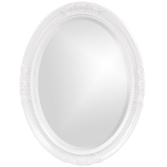 Queen Ann Mirror in Glossy White (204|40101)