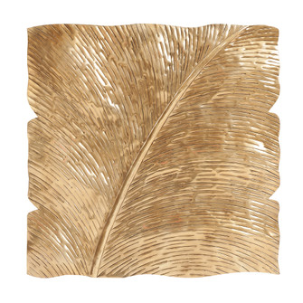 Square Leaf Wall Decor in Antique Gold (204|35104)