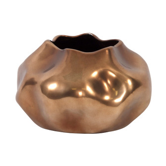 Bronze Abstract Vase in Matte Bronze (204|34152)