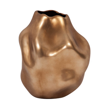 Bronze Abstract Vase in Matte Bronze (204|34151)
