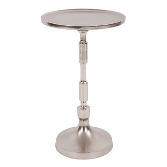 Candlestick Pedestal Table in Nickel (204|23033)