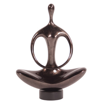 Yoga Sculpture in Pewter Lacquer (204|22121)
