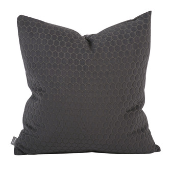 Square Pillow in Deco Pewter (204|2-1002F)