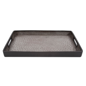 Faux Ostrich Tray in Faux Ostrich Skin (204|12263)