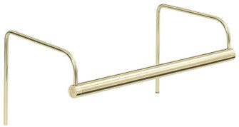 Slim-line Three Light Picture Light in Polished Brass (30|SL16-61)