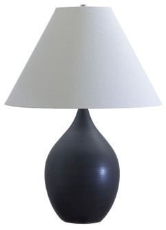 Scatchard One Light Table Lamp in Black Matte (30|GS400-BM)