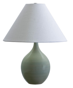 Scatchard One Light Table Lamp in Celadon (30|GS200-CG)