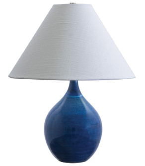 Scatchard One Light Table Lamp in Blue Gloss (30|GS200-BG)
