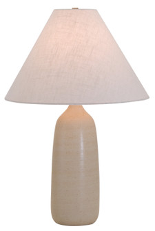 Scatchard One Light Table Lamp in Oatmeal (30|GS100-OT)