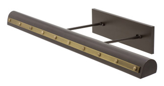 Classic Traditional LED Picture Light in Mahogany Bronze with Antique Brass (30|DTRLEDZ36-MB/AB)