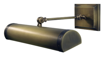 Steamer Two Light Picture Light in Antique Brass with Mahogany Bronze (30|DST16-ABMB)