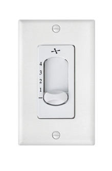 Wall Control 4 Speed Slide Wall Contol in White (13|980011FWH)