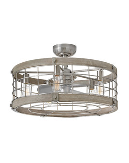 Bryce 27'' LED Fandelier in Brushed Nickel (13|904627FBN-LIA)