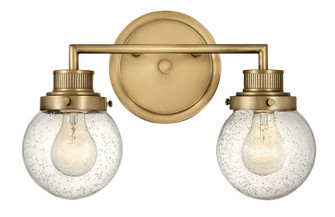 Poppy LED Vanity in Heritage Brass (13|5932HB)