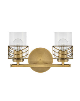 Della LED Vanity in Lacquered Brass (13|50262LCB)