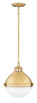 Fletcher LED Pendant in Satin Brass (13|4834SA)