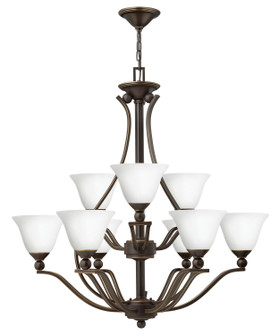 Bolla LED Foyer Pendant in Olde Bronze with Opal glass (13|4657OB-OPAL)