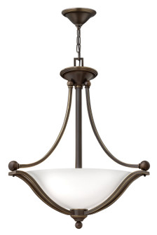 Bolla Three Light Pendant in Olde Bronze with Opal glass (13|4652OB-OPAL)