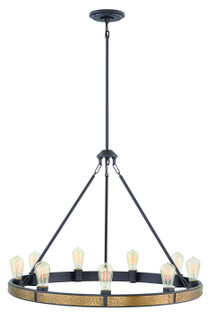 Everett LED Chandelier in Bronze (13|4398BZ)