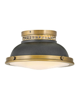 Emery LED Flush Mount in Heritage Brass (13|4081HB-DZ)