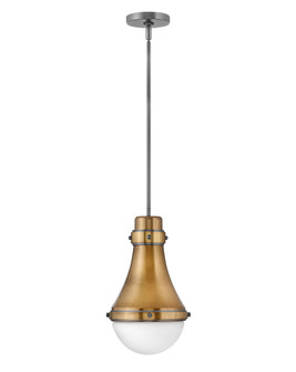 Oliver LED Pendant in Heritage Brass (13|39057HB)