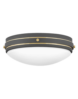 Oliver LED Flush Mount in Dark Matte Grey (13|39053DMG)