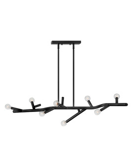 Twiggy LED Linear Chandelier in Black (13|37095BK)