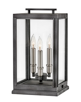 Sutcliffe LED Pier Mount in Aged Zinc (13|2917DZ-LL)