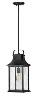 Grant LED Hanging Lantern in Textured Black (13|2392TK)