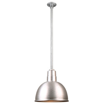 Warehouse One Light Pendant in Galvanized (381|H-QSN16112-SA-96/QSN36``ST3-96/QSNHDSMC-96)