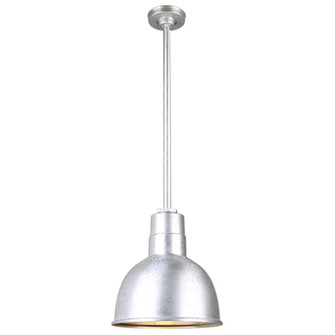 Warehouse One Light Pendant in Galvanized (381|H-QSN16110-SA-96/QSN36``ST3-96/QSNHSC-96)