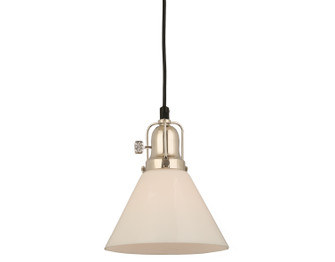 Addison One Light Pendant in Polished Nickel (381|H-99518-C-160-OP)