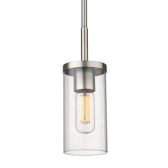 Winslett One Light Mini Pendant in Pewter (62|7011-M1L PW-CLR)