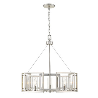 Marco PW Five Light Chandelier in Pewter (62|6068-5 PW)