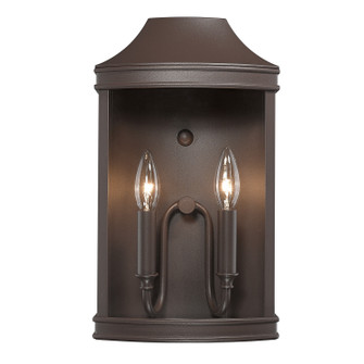 Cohen Two Light Outdoor Wall Sconce in Textured Bronze (62|4308-OWM TBZ)