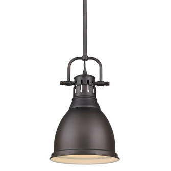 Duncan One Light Pendant in Rubbed Bronze (62|3604-S RBZ-RBZ)