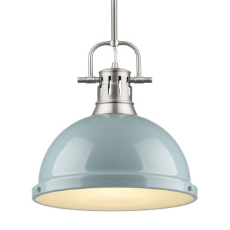 Duncan One Light Pendant in Pewter (62|3604-L PW-SF)