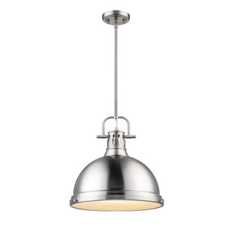 Duncan One Light Pendant in Pewter (62|3604-L PW-PW)